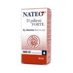 NATEO D pilieni FORTE D3 vitamīna šķīdums eļļā 10ml