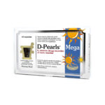 D-Pearls® Mega D3 vitamīns 38 µg (1520 IU) kapsulas N40