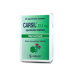Carsil 22,5 mg apvalkotās tabletes N80