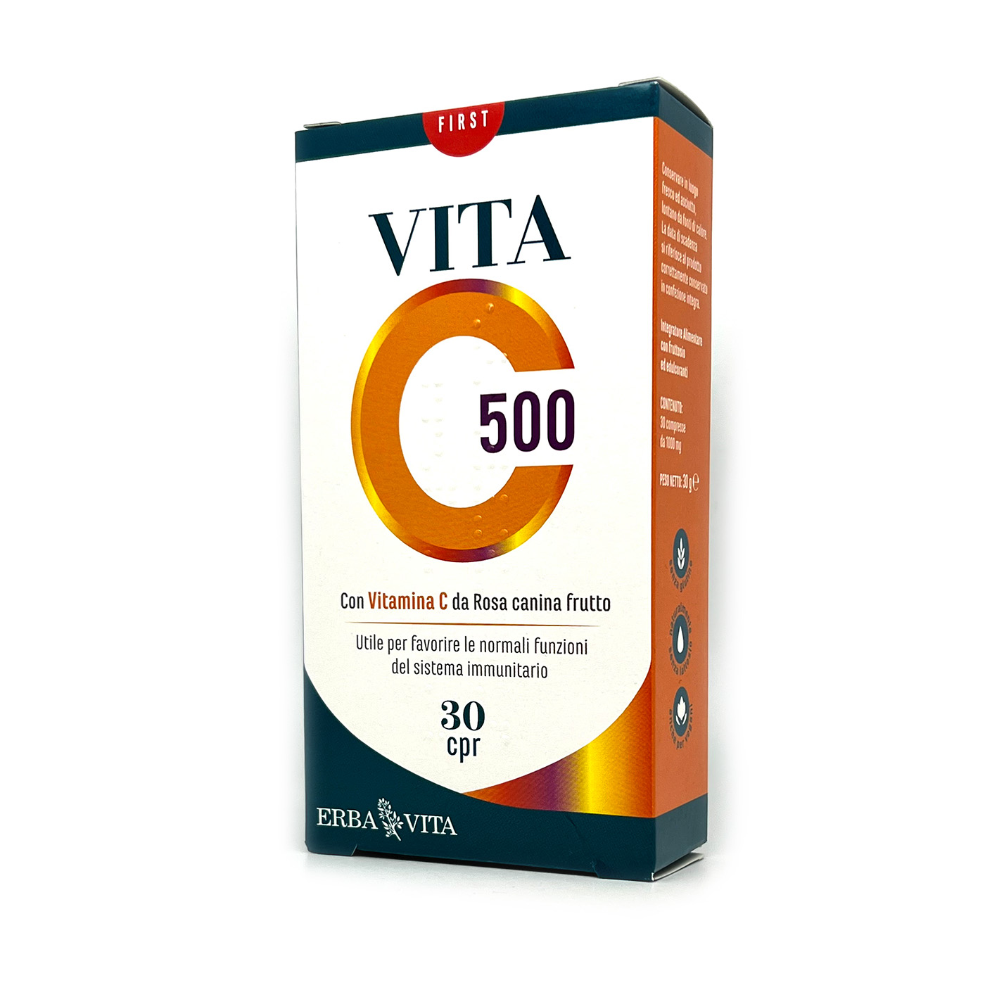 ERBA VITA VITA C 500 tabletes N30