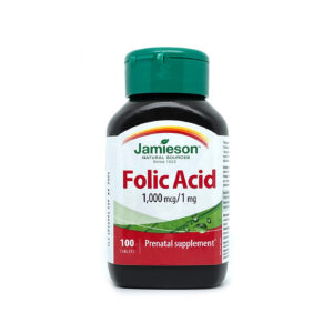 Jamieson Folic Acid 1000µg/1mg tabletes N100
