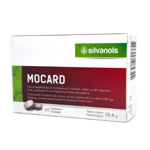 Silvanol MOCARD tabletes N60