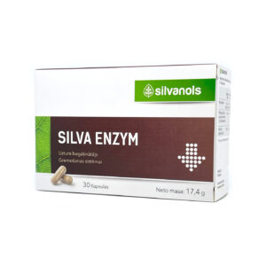 Silvanols SILVA ENZYM kapsulas N30
