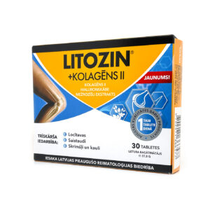 LITOZIN® + KOLAGĒNS II tabletes N30