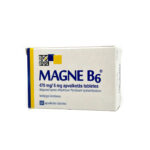 Magne B6 470mg/5 mg apvalkotās tabletes N50