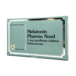 Melatonin Pharma Nord 3 mg apvalkotās tabletes