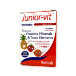 HealthAid® Junior-vit® košļājamās tabletes N30