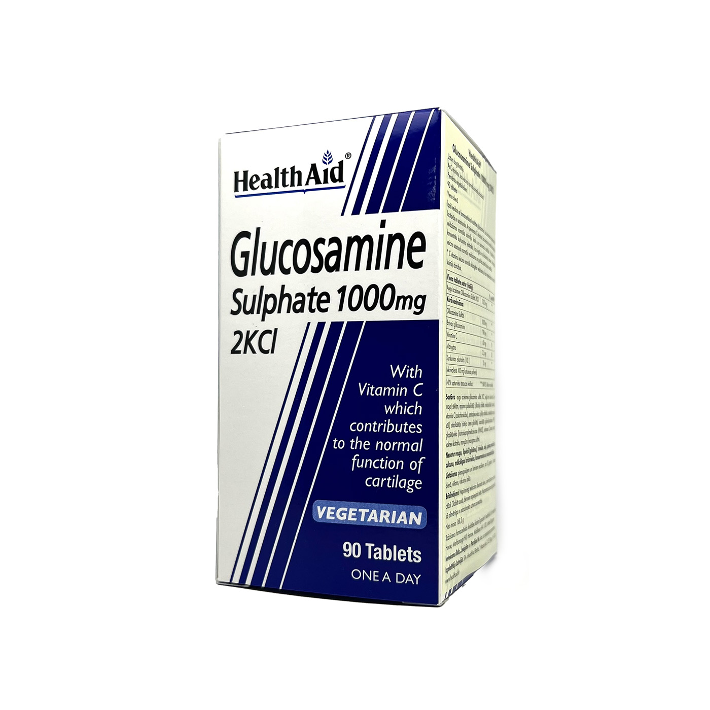 HealthAid Glucosamine Sulphate 1000 mg 2KCI tabletes N90