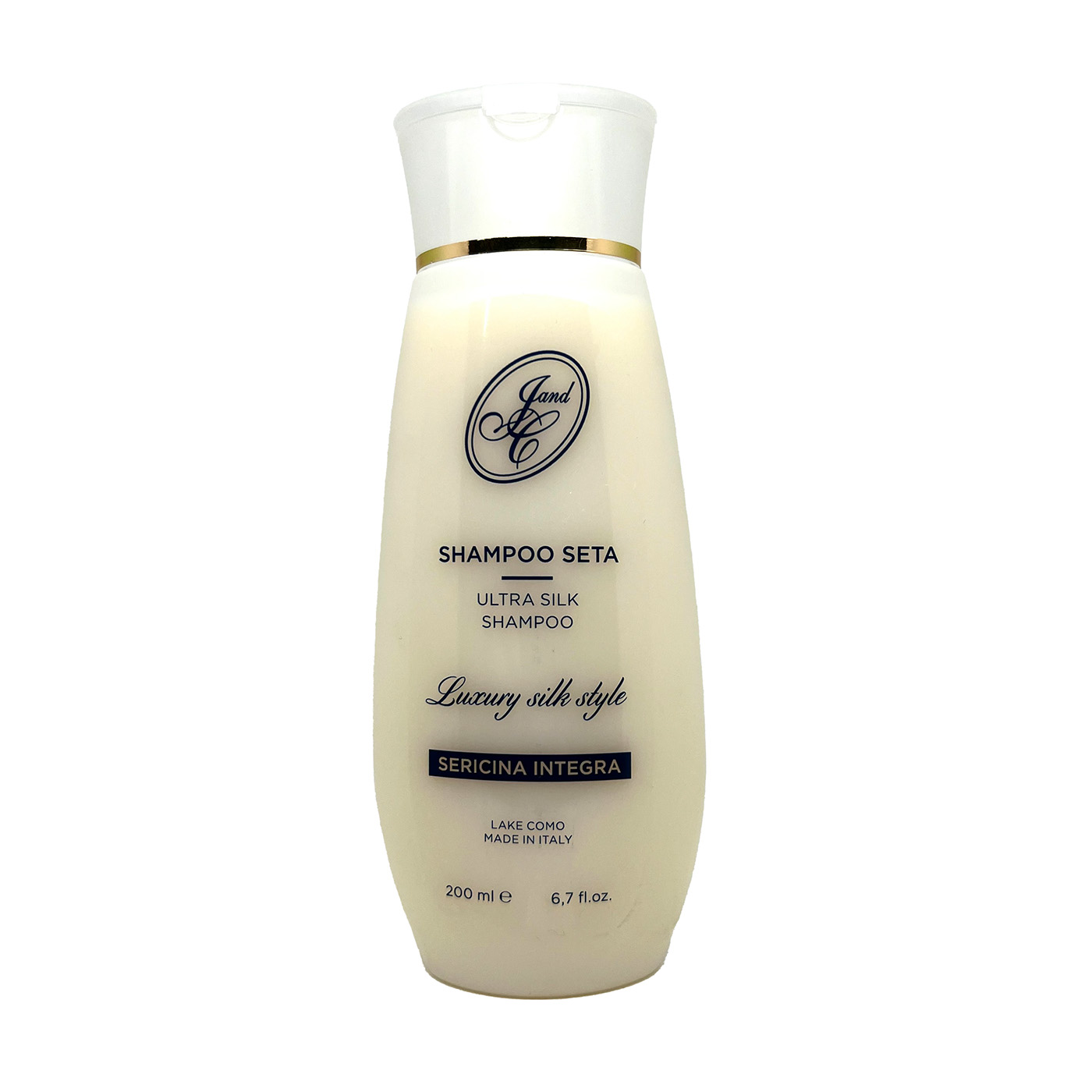 J.AND.C. Luxury silk style īpašs matu šampūns ar zīda proteīnu 200ml