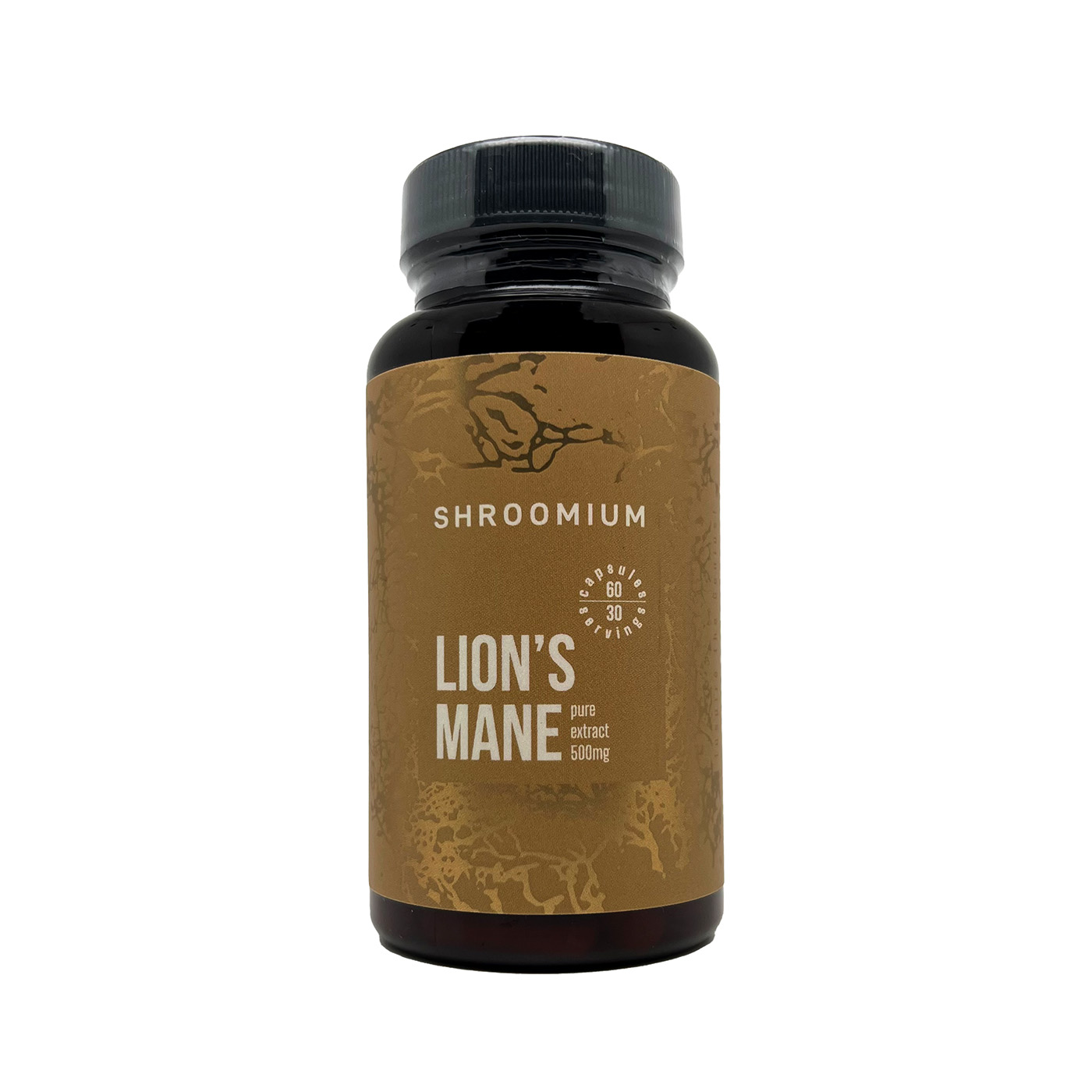 Shroomium LION’S MANE 500 mg kapsulas N60